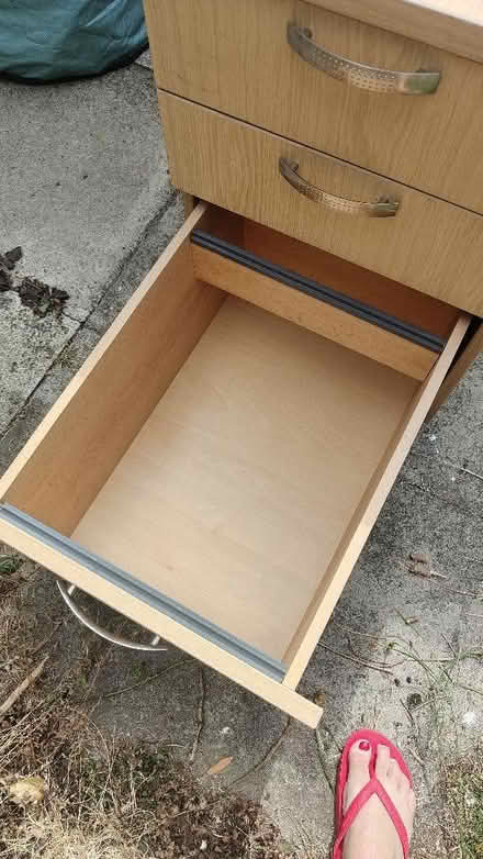 Photo of free Filing cabinet on wheels (Plumley WA16) #4