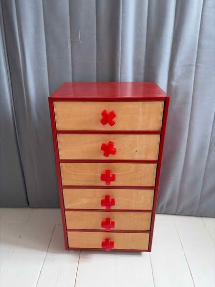 Photo of free IKEA small drawers on wheels (Streatham Common) #1