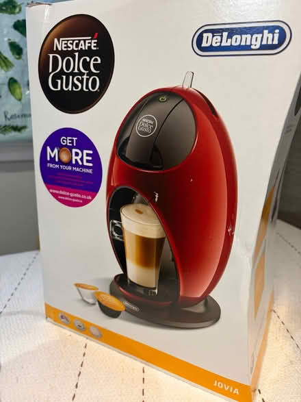 Photo of free De’Longhi Nescafé Dolce Gusto Jovia Coffee Machine (Livingston EH54) #1