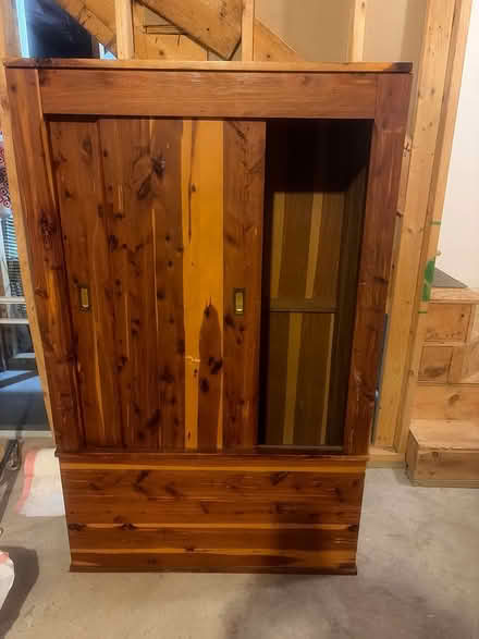 Photo of free Cedar wardrobe (Near Lexington st) #1