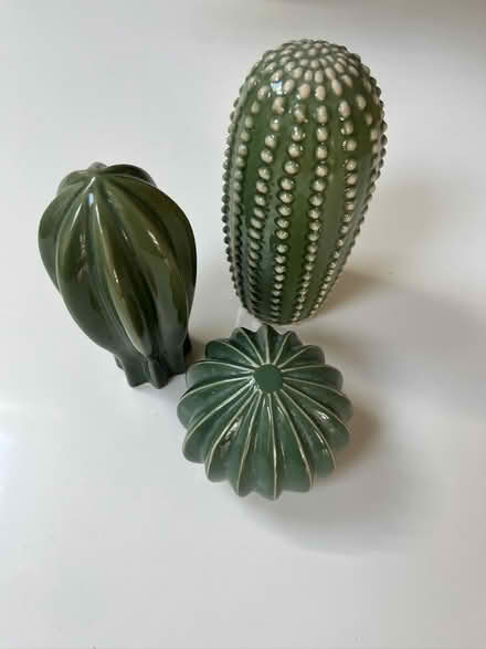 Photo of free Green ornaments and vase (Aldwick) #1