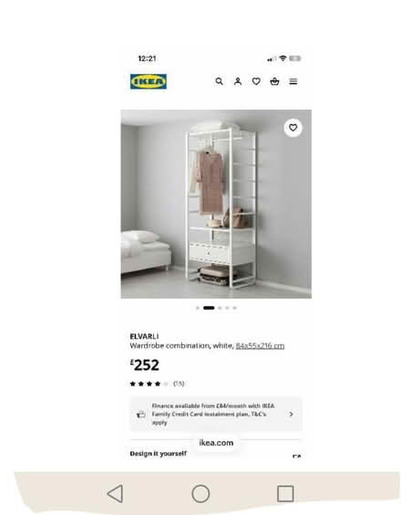 Photo of free Ikea open wardrobe (Lower Morden SM4) #1