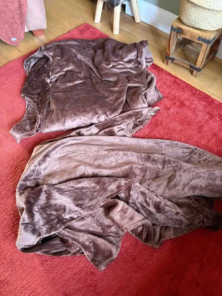 Photo of free 2 very large clean throw blankets (Roffey RH12) #2
