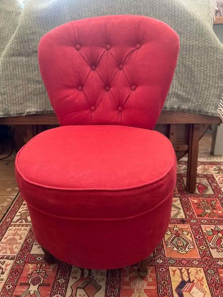 Photo of free Bedroom chair (Steyning) #1