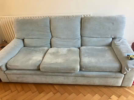 Photo of free 3 seater, 2 seater sofas and stool (W5) #1