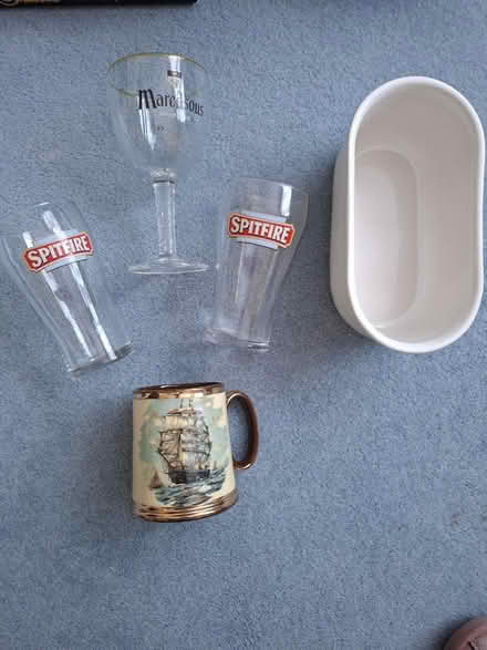 Photo of free Glasses, tankard, plant pot (Welling DA16) #1