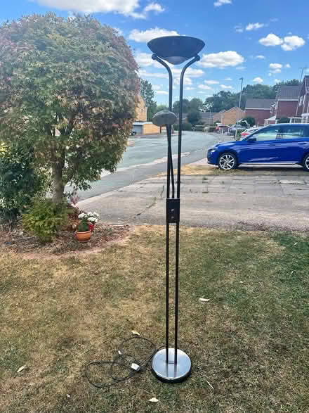 Photo of free Freestanding Double Lamp (Woodrow South B98 7) #1