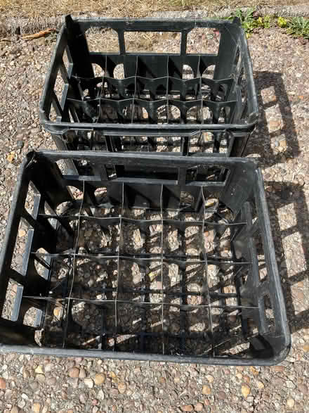 Photo of free Plastic milk crates x 2 (Carterknowle S7) #1