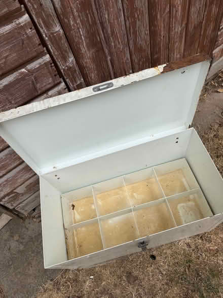 Photo of free Large metal chest (Shepley HD8) #4