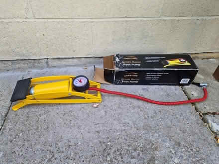 Photo of free Footpump for car, bike etc (BA15 Centre Bradford on Avon) #1