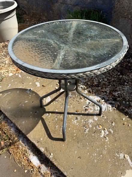 Photo of free Garden table (Rockingham) #2