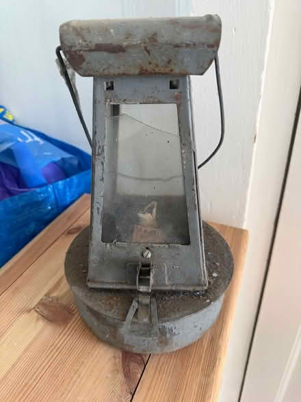 Photo of free Paraffin lamp, broken glass (Shirley, Croydon CR0) #1