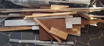 Photo of free wood, nails, chandelier (Wakefield, Ma) #1