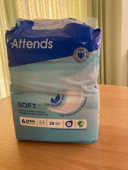 Photo of free Incontinence pads (Upper Pickwick SN13) #1