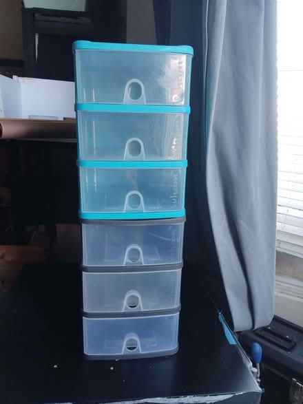 Photo of free Plastic storage drawers (Hastings TN34) #1