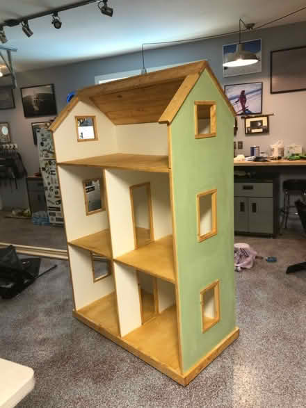 Photo of free 6.5’ tall American girl dollhouse (The Woodlands) #1