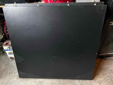 Photo of free Black desk and bookcase (Portola District, SF) #4