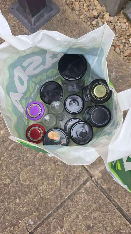 Photo of free Clean Glass Jars, with lids. (Thorney Leys OX28) #1