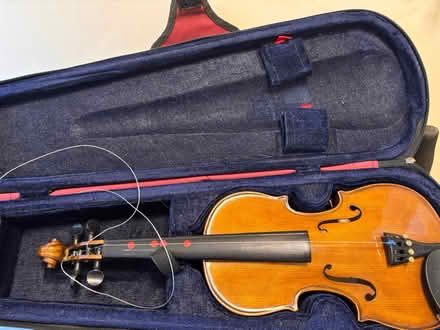 Photo of free Spares or repair?1/2 child's violin (Haslucks Green Shirley B90) #1