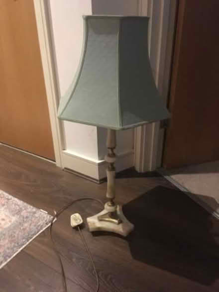 Photo of free Vintage blue lamp (Chingford Mount E4) #1