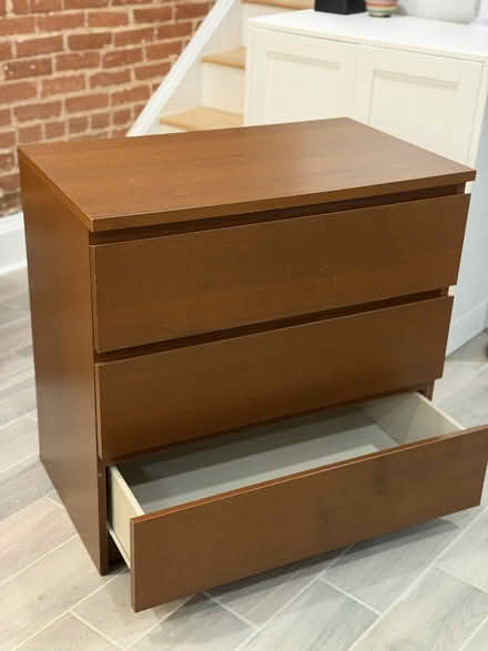 Photo of free Walnut dresser (H Street Corridor) #2