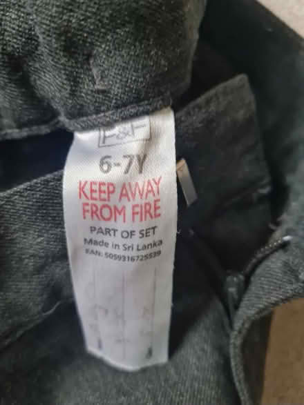 Photo of free Boys F&F school trousers x two 6-7 (NG15) #2