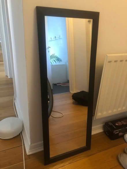 Photo of free Black Wooden Mirror (Old Street, EC1) #1