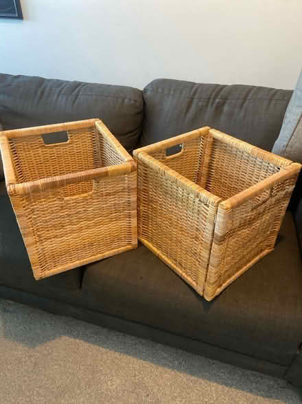 Photo of free Two storage cubes for ikea unit (Billericay) #1