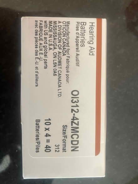 Photo of free Hearing aid batteries (Trelawny Circle L5n6n9) #1