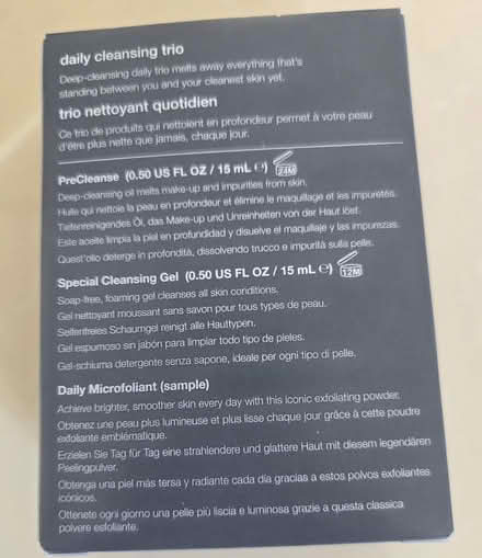 Photo of free Dermalogica daily cleansing trio (Chantilly) #2