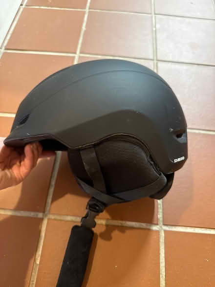 Photo of free Small black ski helmet (Olivebridge) #3