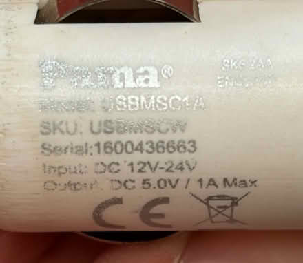 Photo of free Car USB charger adaptor (Bilton CV22) #2