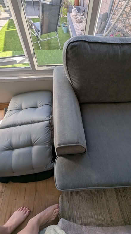 Photo of free Grey sofa (Netherton L30) #3
