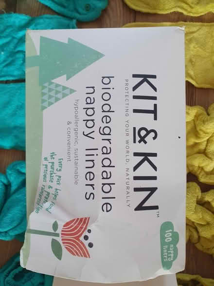 Photo of free 9xReusable nappies & box of liners (Central park, East Ham E6) #4