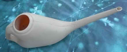 Photo of free small plastic watering can, cream (East Croydon CR0) #1