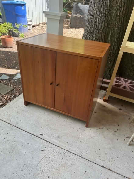 Photo of free IKEA Wooden cabinet (TP: NH Ave & University Blvd) #1