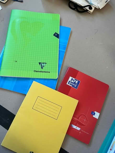 Photo of free French school Stationary workbooks (Barons Court W14) #3