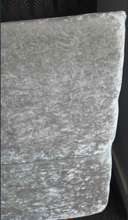 Photo of free Superking size silver grey headboard (Drayton PO6) #2