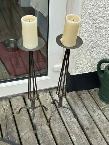 Photo of free Two candlestick holders (South County Dublin) #1