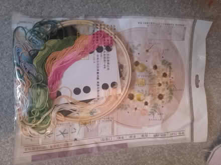 Photo of free 2 embroidery kits (Salt, ST18) #1