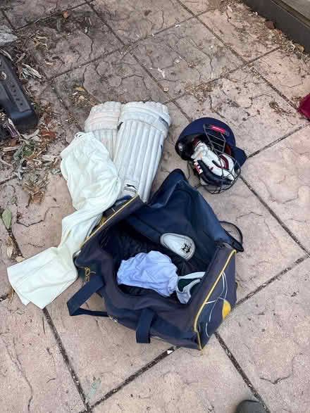 Photo of free Kids Cricket Stuff and Bag (Home SN11) #2