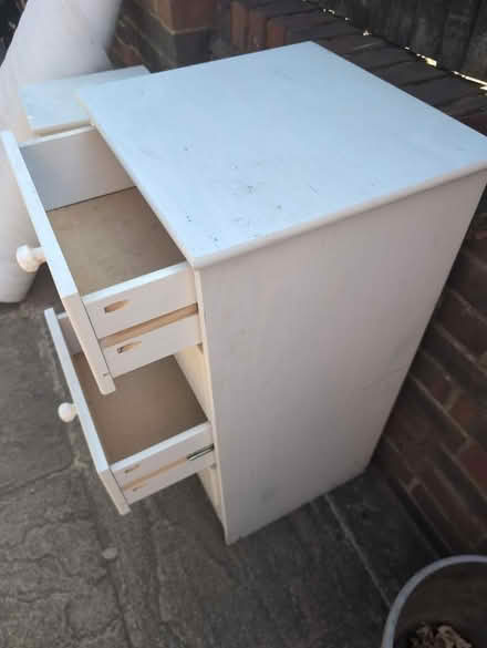 Photo of free white wooden drawer (Byfleet KT14) #2
