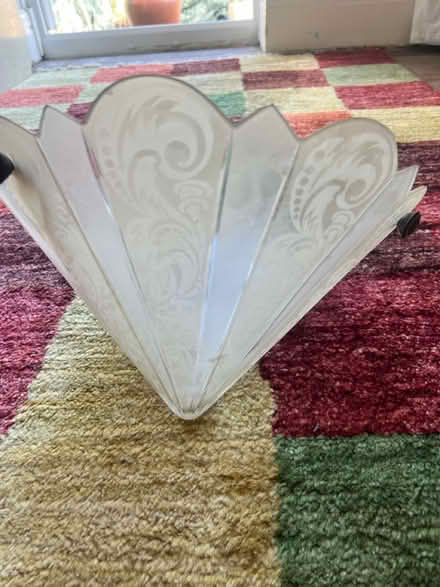 Photo of free Glass pendant shade (Steyning) #1