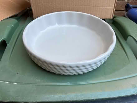 Photo of free White Flan Dish (Chippenham SN15) #1