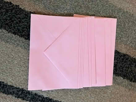 Photo of free 10 pink envelopes (Jennetts park RG12) #1