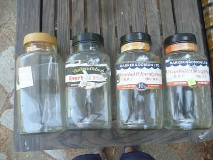 Photo of free vintage sweet jars pre 1971 (Runcton PO20) #1