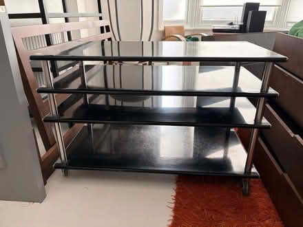 Photo of free TV stand on wheels (Streatham Common) #1