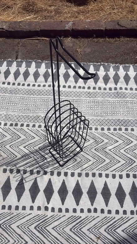 Photo of free Toilet roll holder black (Kimberworth S61) #2