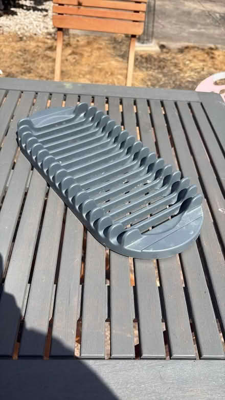 Photo of free Sink drying rack - grey plastic (Kimberworth S61) #1