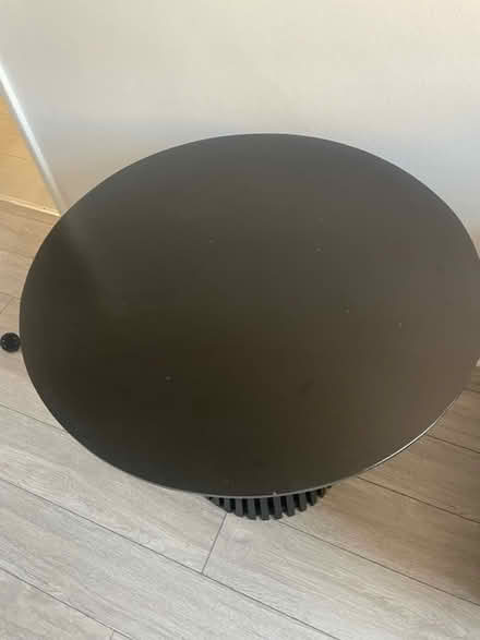 Photo of free Round Black Table (Shacklewell) #2